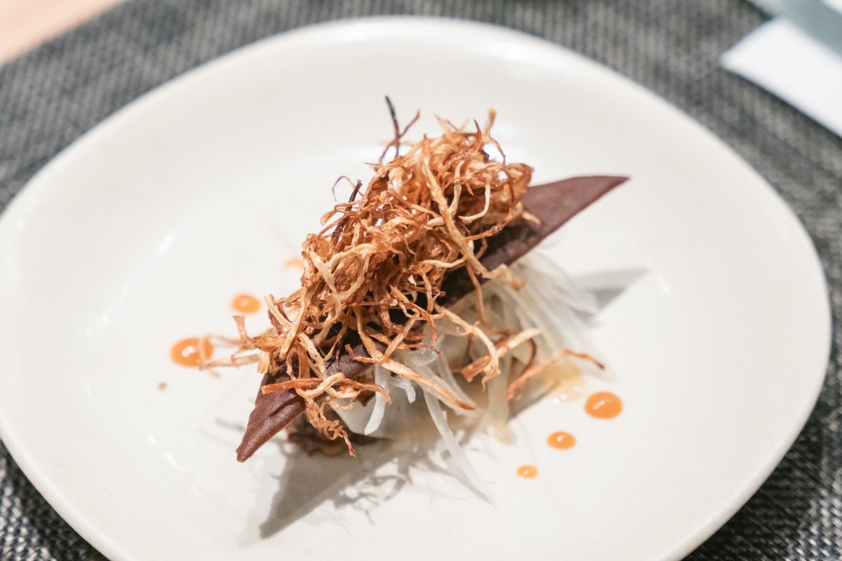 ▌高雄美食|隱藏巷弄「4分之一Percent_Restaurant」台式無菜單私廚料理,讓我在高雄遇見了巴黎 ▌ - 第4張圖