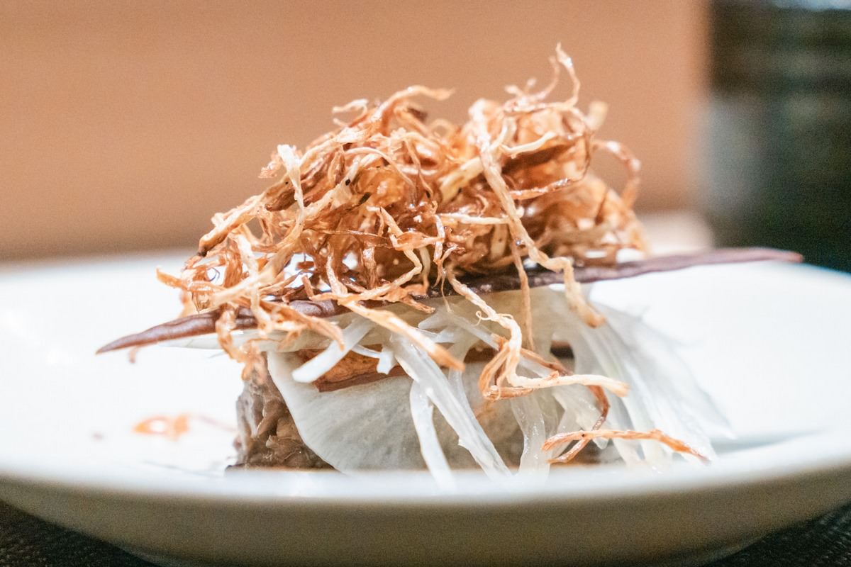 ▌高雄美食|隱藏巷弄「4分之一Percent_Restaurant」台式無菜單私廚料理,讓我在高雄遇見了巴黎 ▌ - 第5張圖