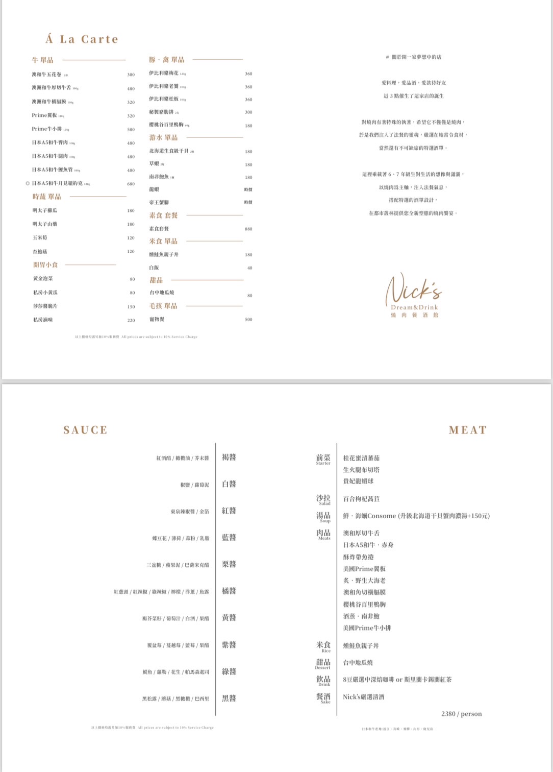 ▌台中美食|燒肉新吃法就在「Nick’s 燒肉餐酒館」,顛覆對燒肉的無限想像!▌ - 第1張圖