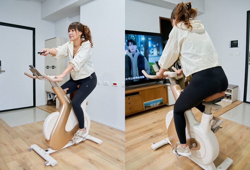▌質感生活|我的「PHILIPS 飛利浦智發電訓練車」—小金鹿,想運動不必掙扎不必趕路,小宅也能打造健身空間!超酷 ▌ - 第20張圖